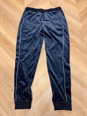 I.N.C. International Concepts Navy Velvet Joggers